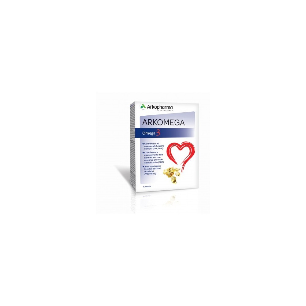 ARKOMEGA® OMEGA 3 integratore alimentare 45 capsule Arkopharma