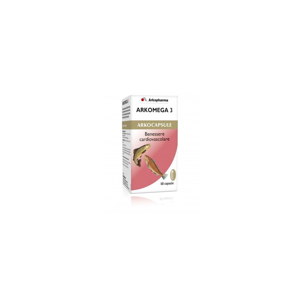 ARKOCAPSULE® ARKOMEGA 3 integratore alimentare 50 capsule Arkopharma