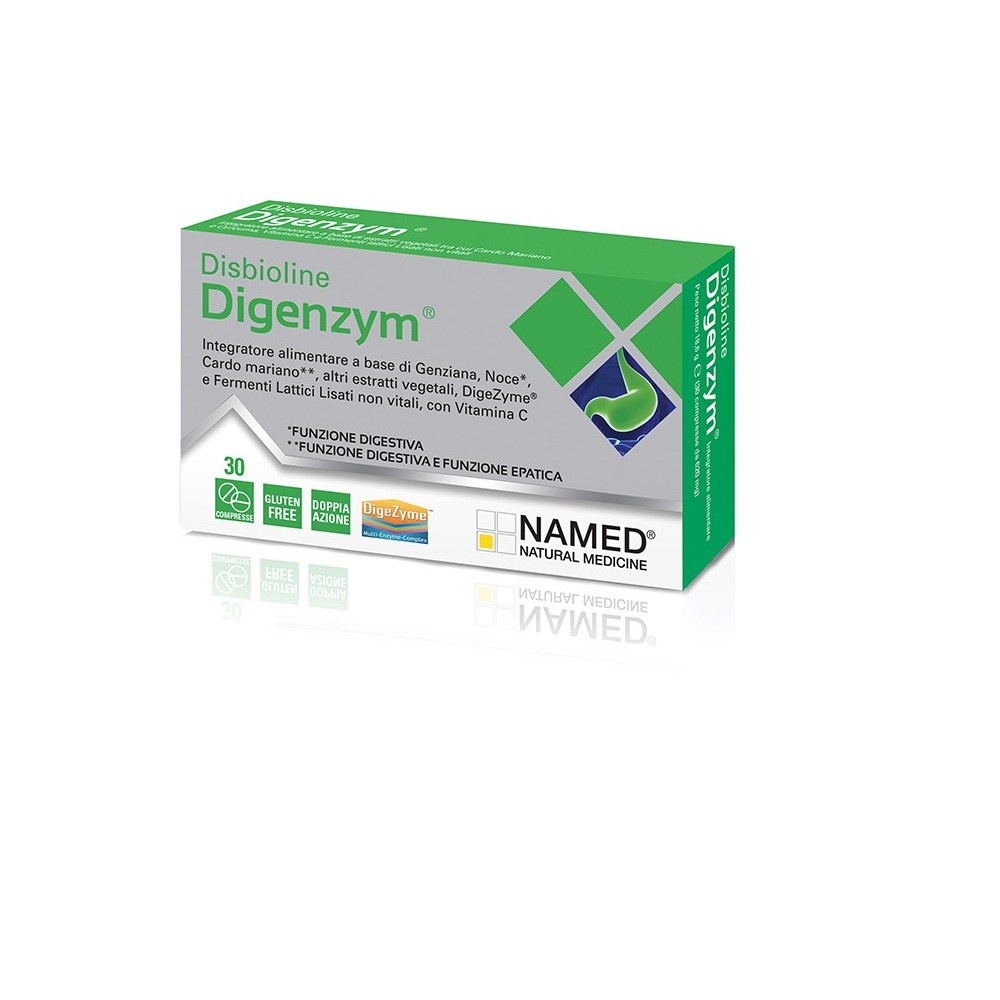 Disbioline Digenzym® integratore alimentare 30 compresse Named