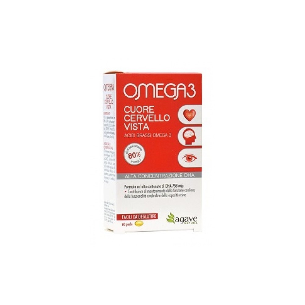 OMEGA 3 CUORE CERV VISTA integratore alimentare 60 perle Agave