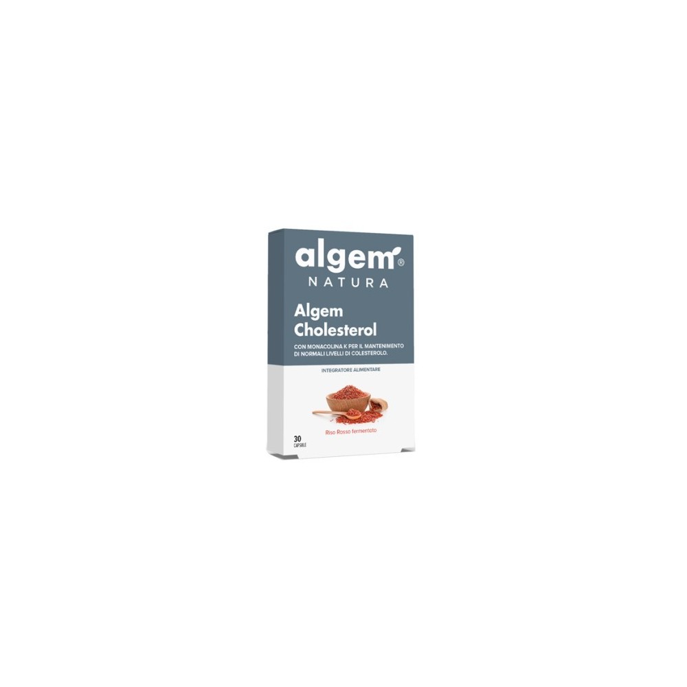 Algem Cholesterol integratore alimentare 30 capsule Algem Natura