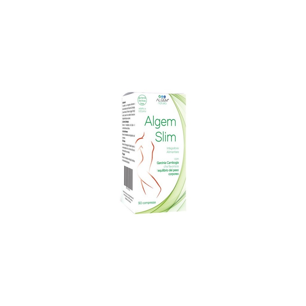 Algem Slim integratore alimentare 90 compresse Algem Natura