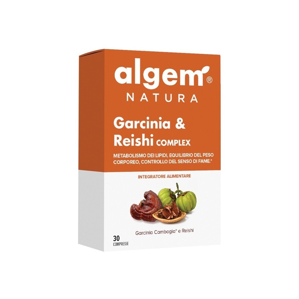 Garcinia & Reishi Complex integratore alimentare 60 compresse Algem Natura