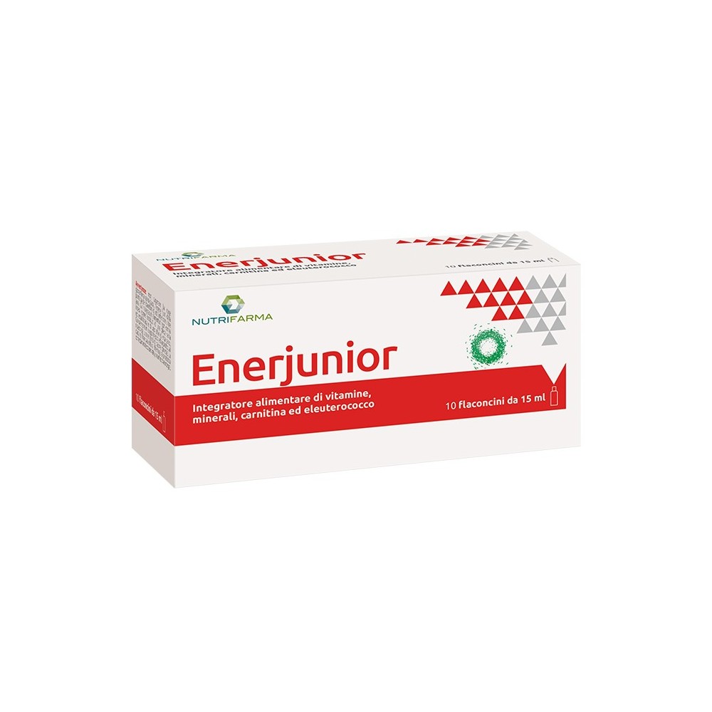 Enerjunior integratore alimentare 10 flaconcini Aqua Viva