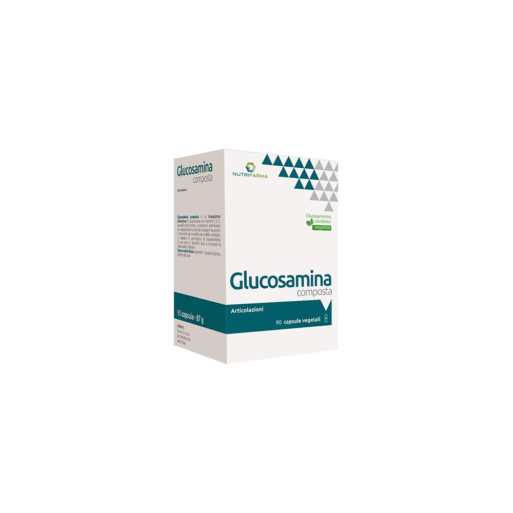 Glucosamina Composta Vegetale integratore alimentare 90 capsule Aqua Viva