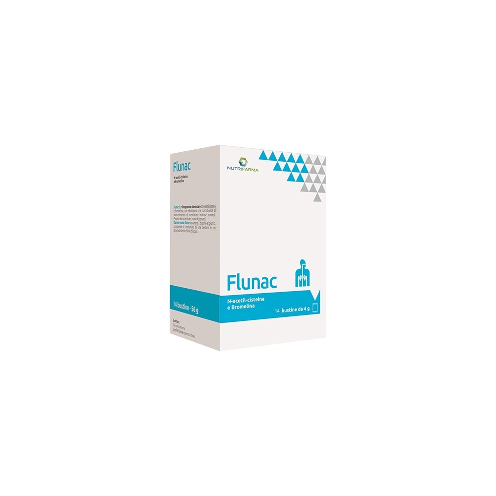 Flunac integratore alimentare 14 bustine Aqua Viva