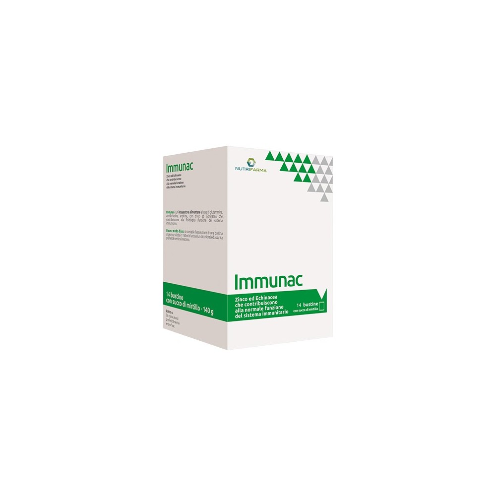 Immunac integratore alimentare 14 bustine Aqua Viva