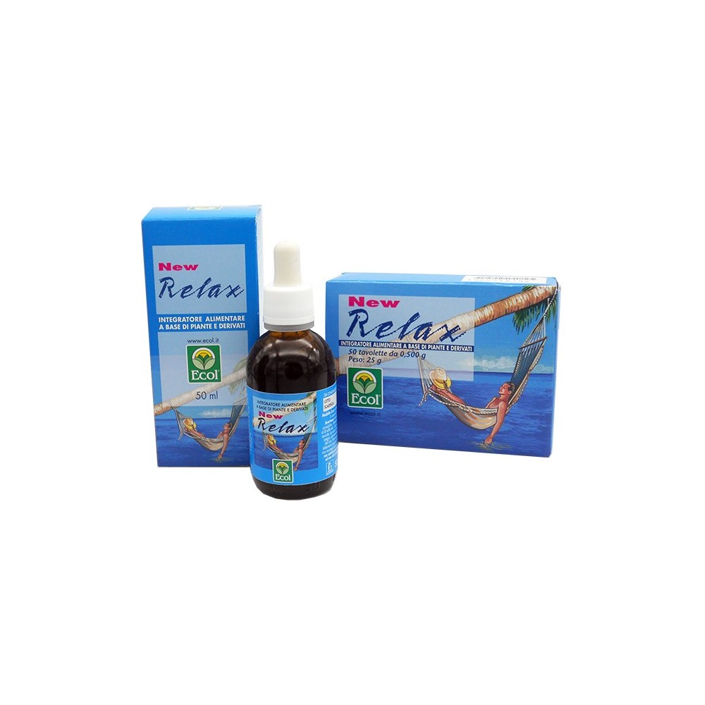 NEW RELAX integratore alimentare 50 ml Ecol