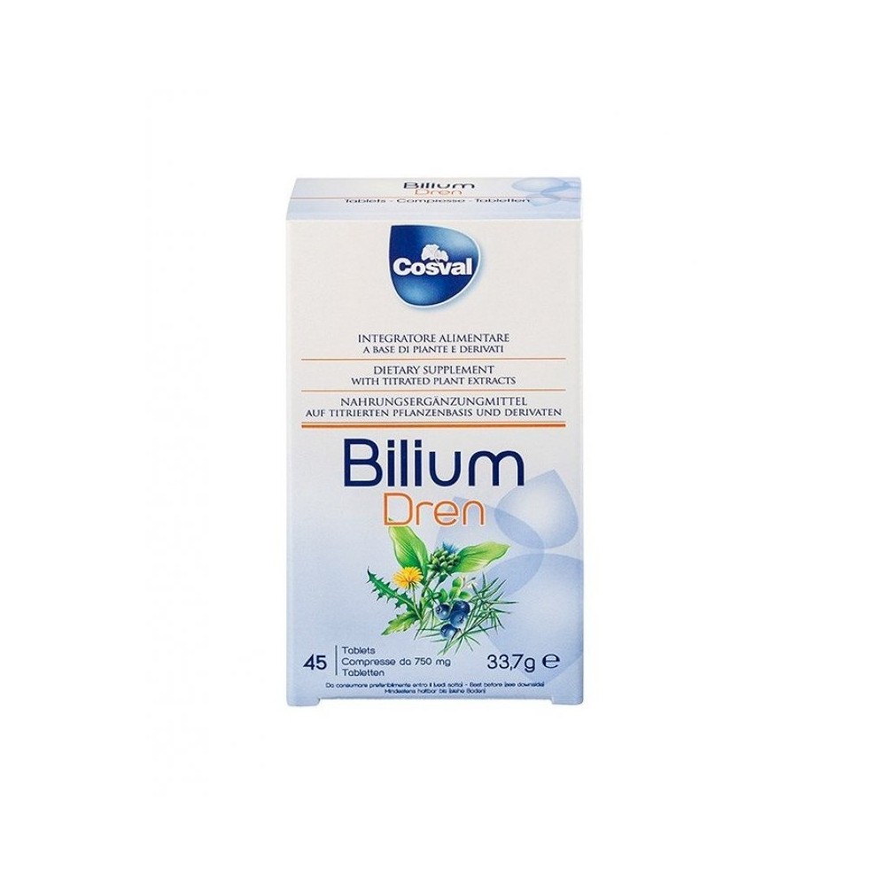 BILIUM DREN INTEGRATORE ALIMENTARE 45 CAPSULE Cosval