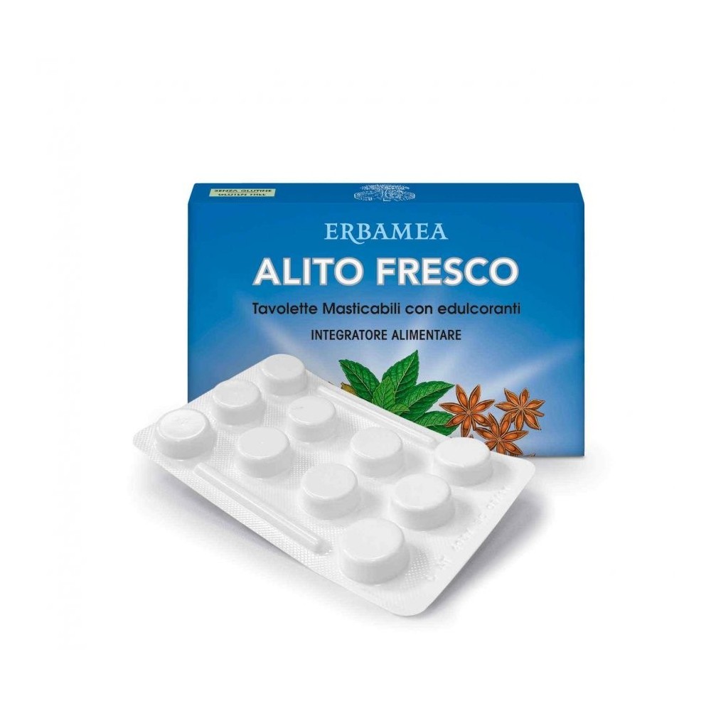 ALITO FRESCO integratore alimentare 30 tavolette Erbamea