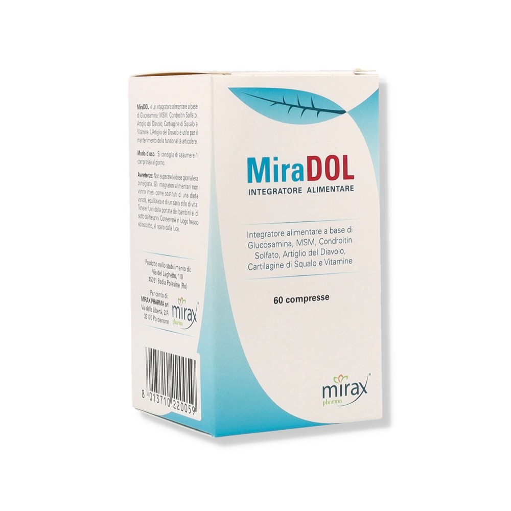 MIRADOL integratore alimentare 60 compresse Erbex