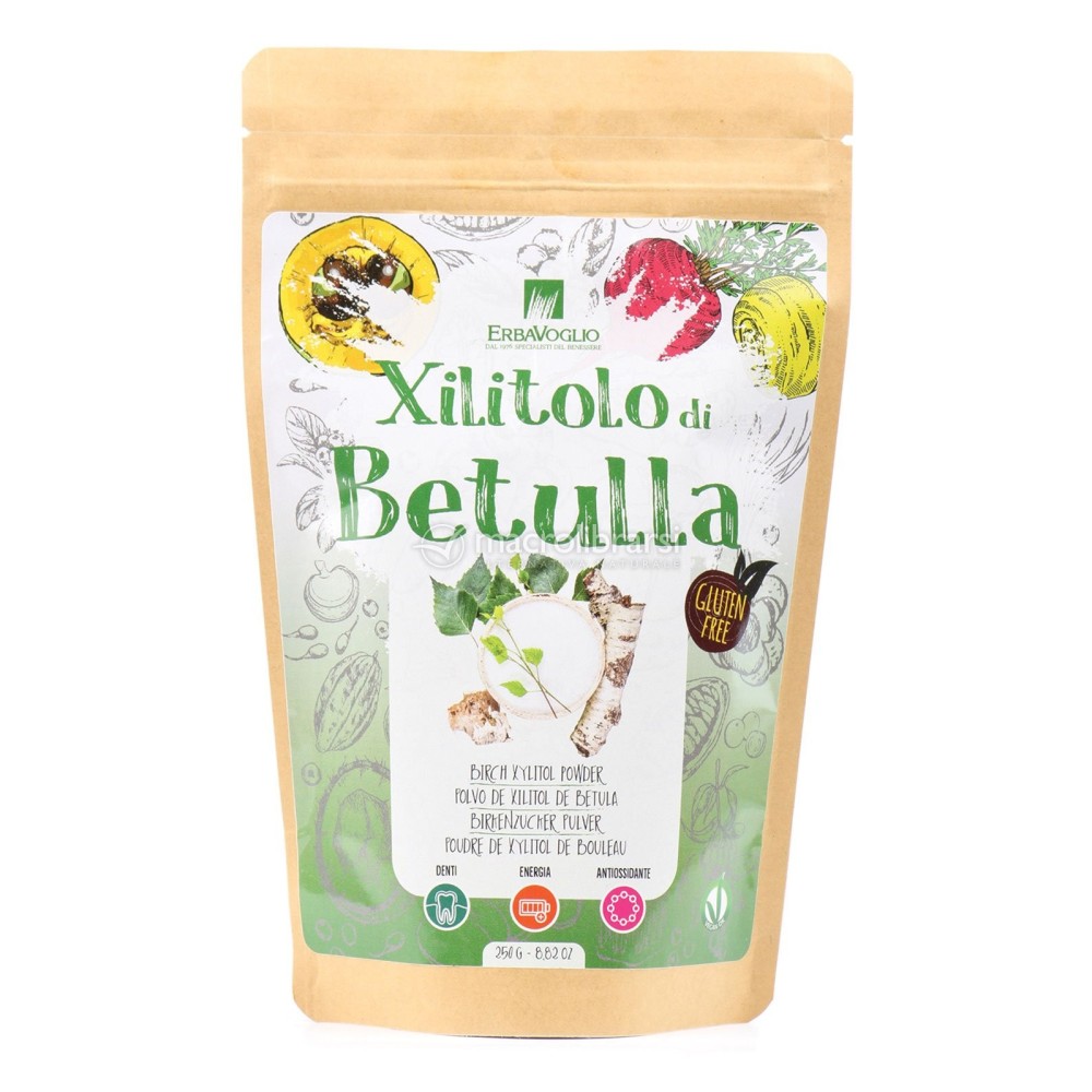 XYLITOLO DI BETULLA 250 gr Erbavoglio