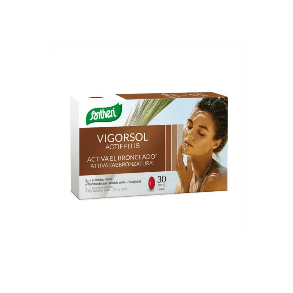 VIGORSOL ACTIFPLUS integratore alimentare 30 perle Santiveri Ibersan