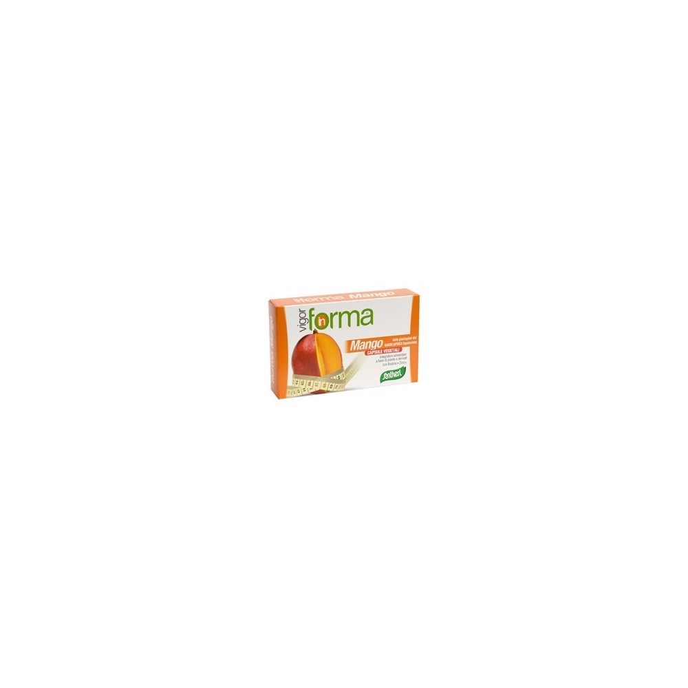 VIGOR IN FORMA Mango integratore alimentare 40 capsule vegetali Santiveri Ibersan