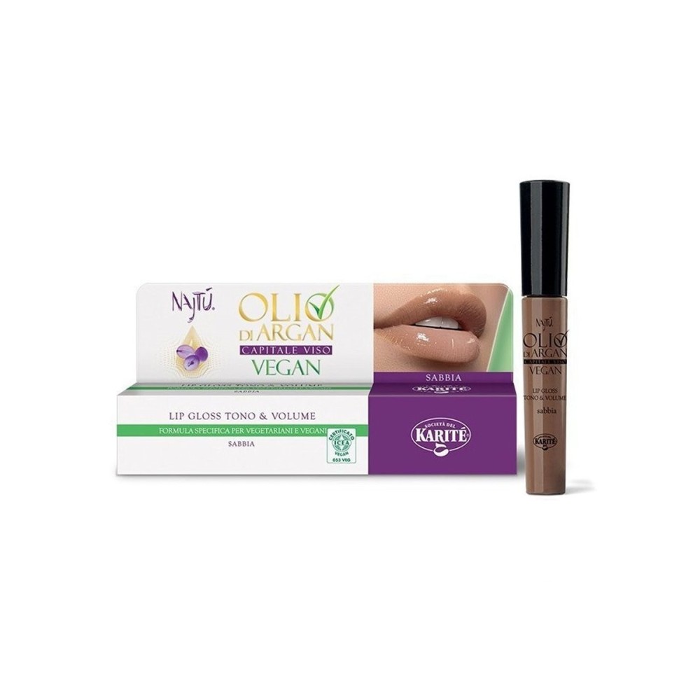 NAJTU VEGAN Lip Gloss N° 2 Sabbia Labioelite