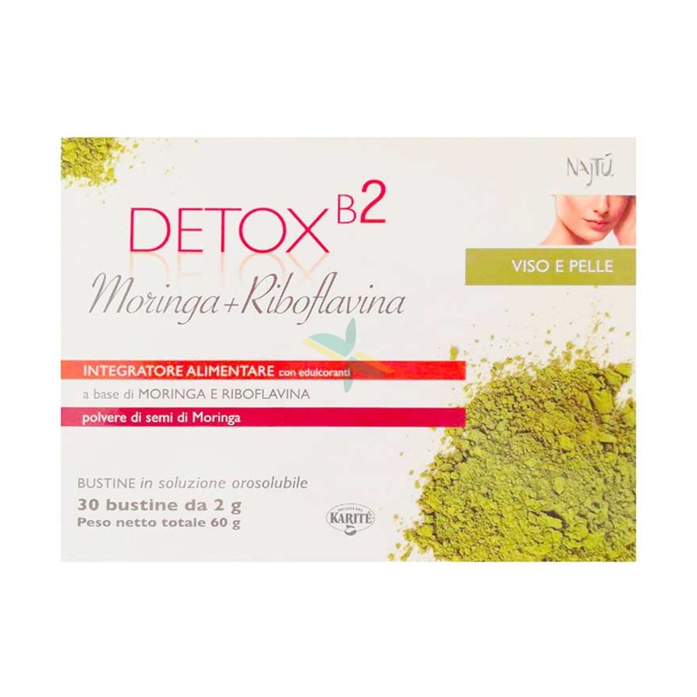 DETOX B2 integratore alimentare 30 bustine da 2 g Labioelite