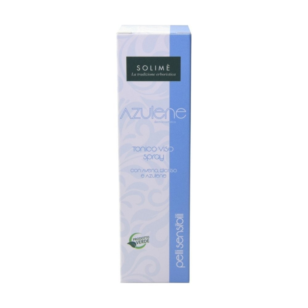 AZULENE TONICO VISO SPRAY PROTETTIVO con Avena, Elicriso e Azulene 100 ml Solimè