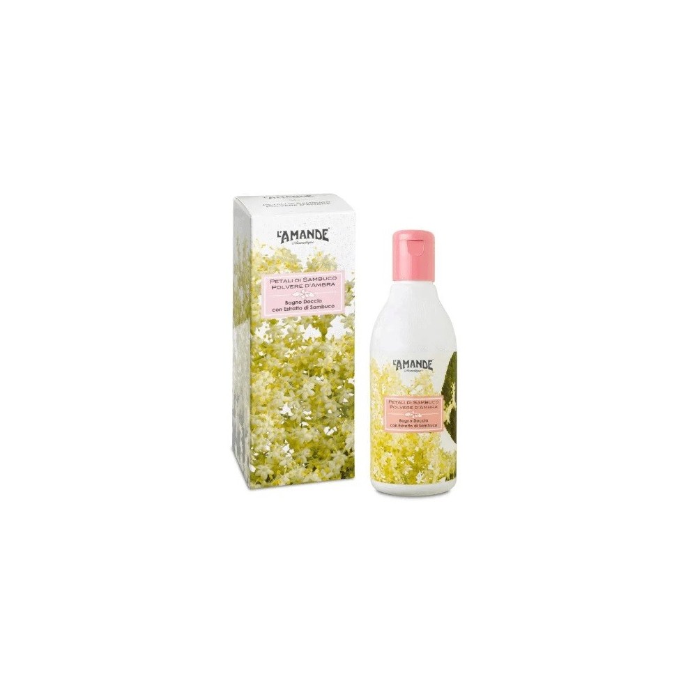 BAGNO DOCCIA SAMBUCO AMBRA 250 ml L'Amande