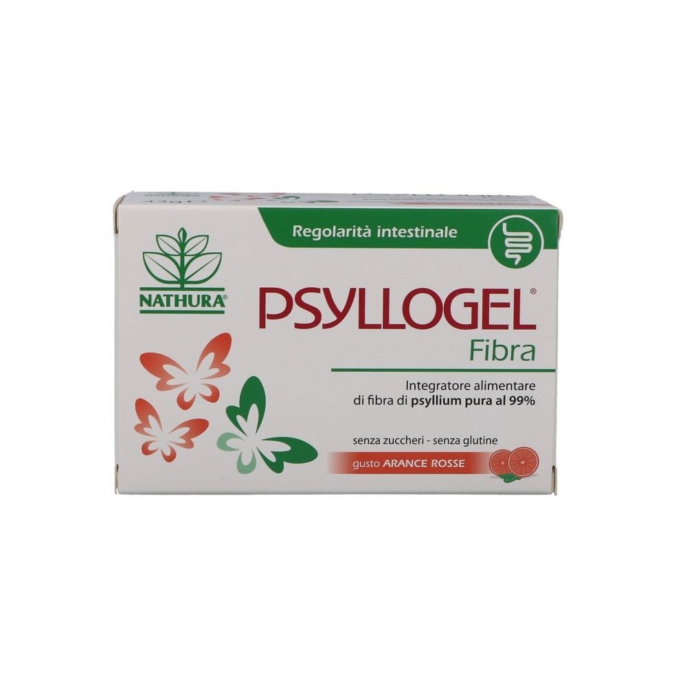 PSYLLOGEL FIBRA ARANCE ROSSE integratore alimentare 10 bustine Nathura