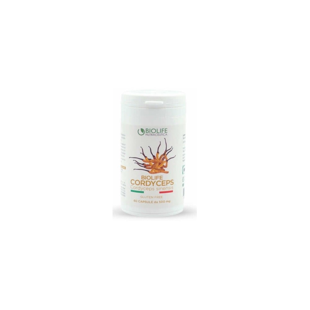 BIOLIFE CORDYCEPS integratore alimentare 60 capsule Nutraceutica Biolife