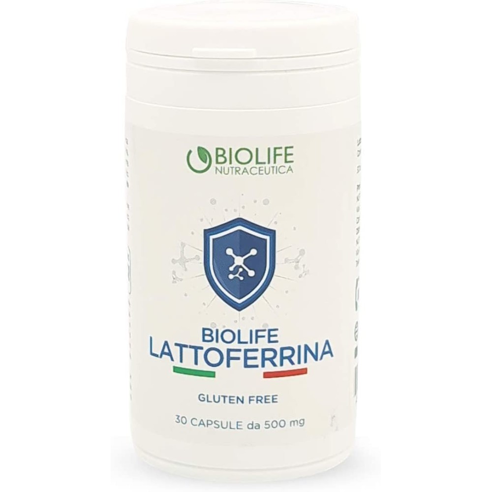 BIOLIFE LATTOFERRINA integratore alimentare 30 capsule Nutraceutica Biolife