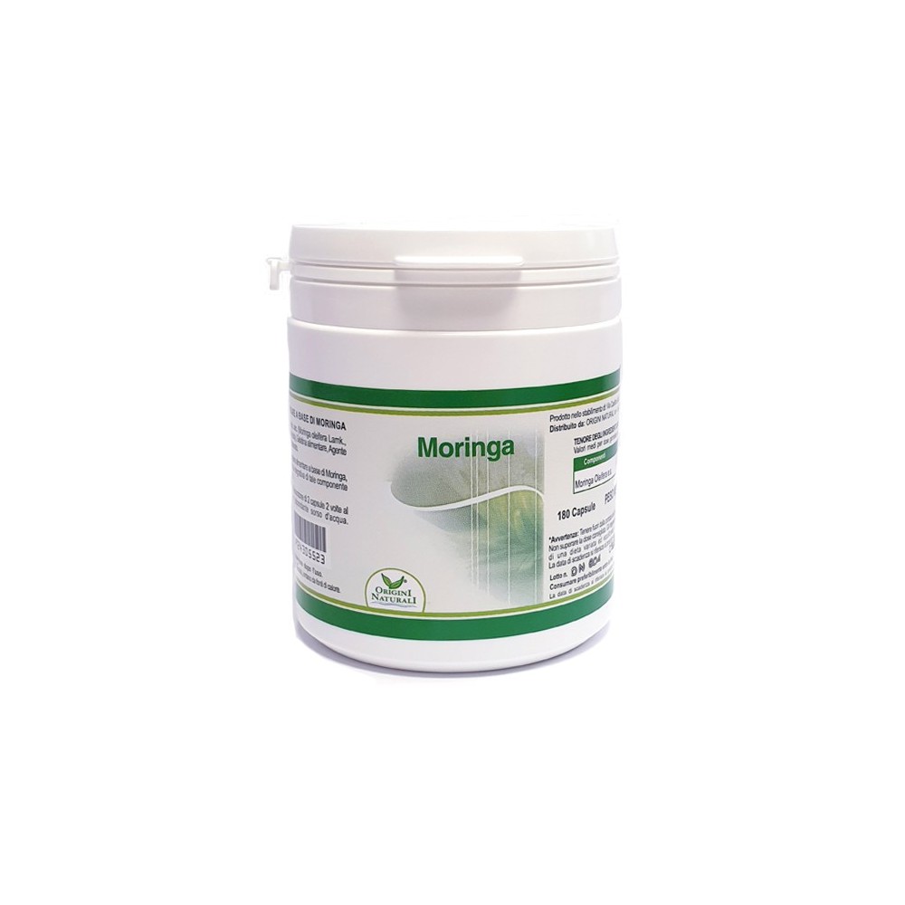 MORINGA integratore alimentare 180 capsule Origini Naturali