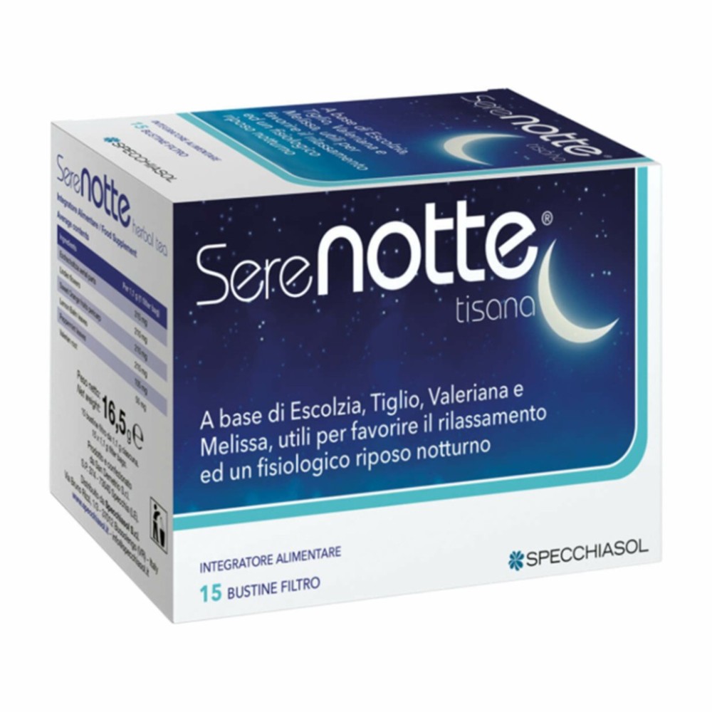 SERENOTTE TISANA 15 bustine Specchiasol