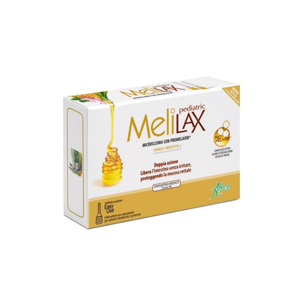 Melilax Pediatric 6 microclismi monouso Aboca