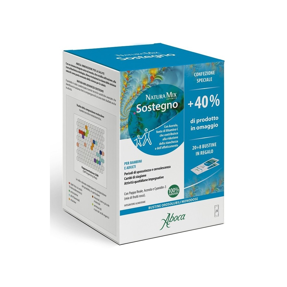 NATURA MIX ADVANCED SOSTEGNO orosolubile 28 bustine