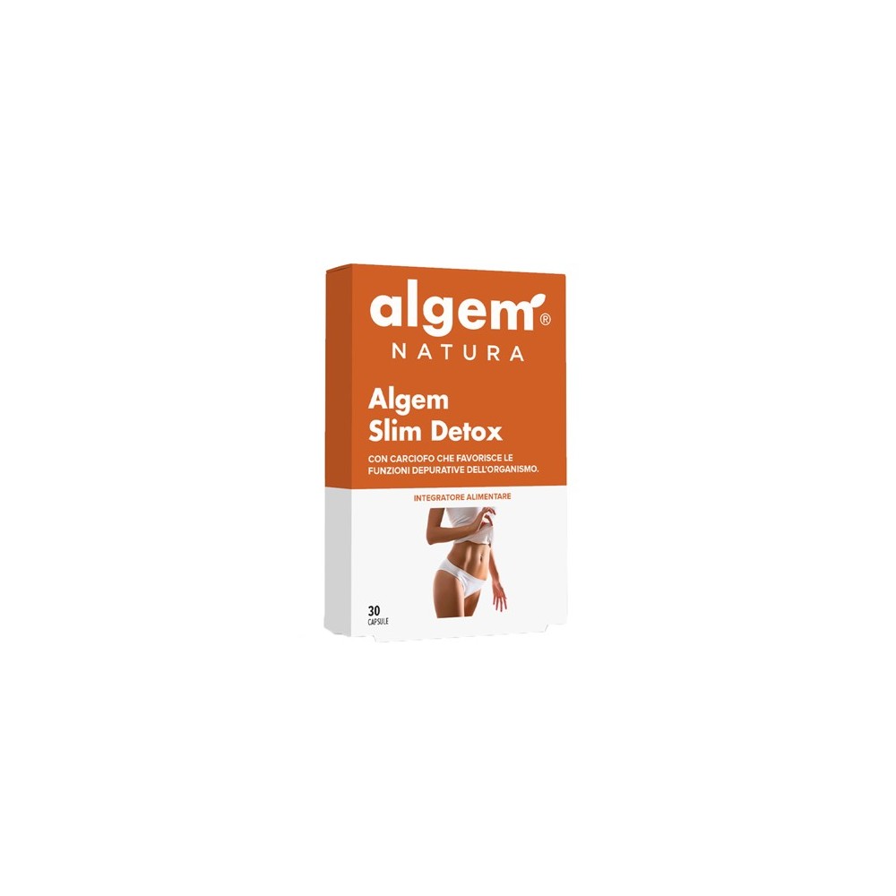 Algem Slim Detox integratore alimentare 30 capsule Algem Natura