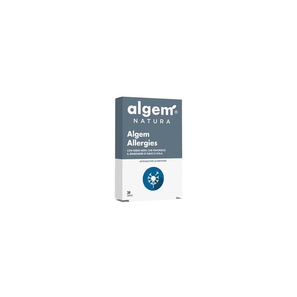 Algem Allergies integratore alimentare 30 capsule Algem Natura