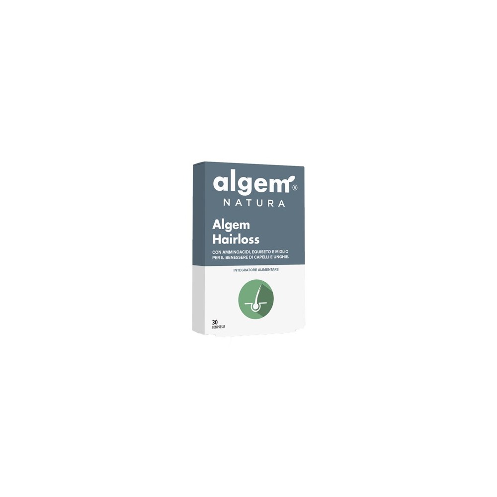 Algem Hairloss integratore alimentare 30 compresse Algem Natura