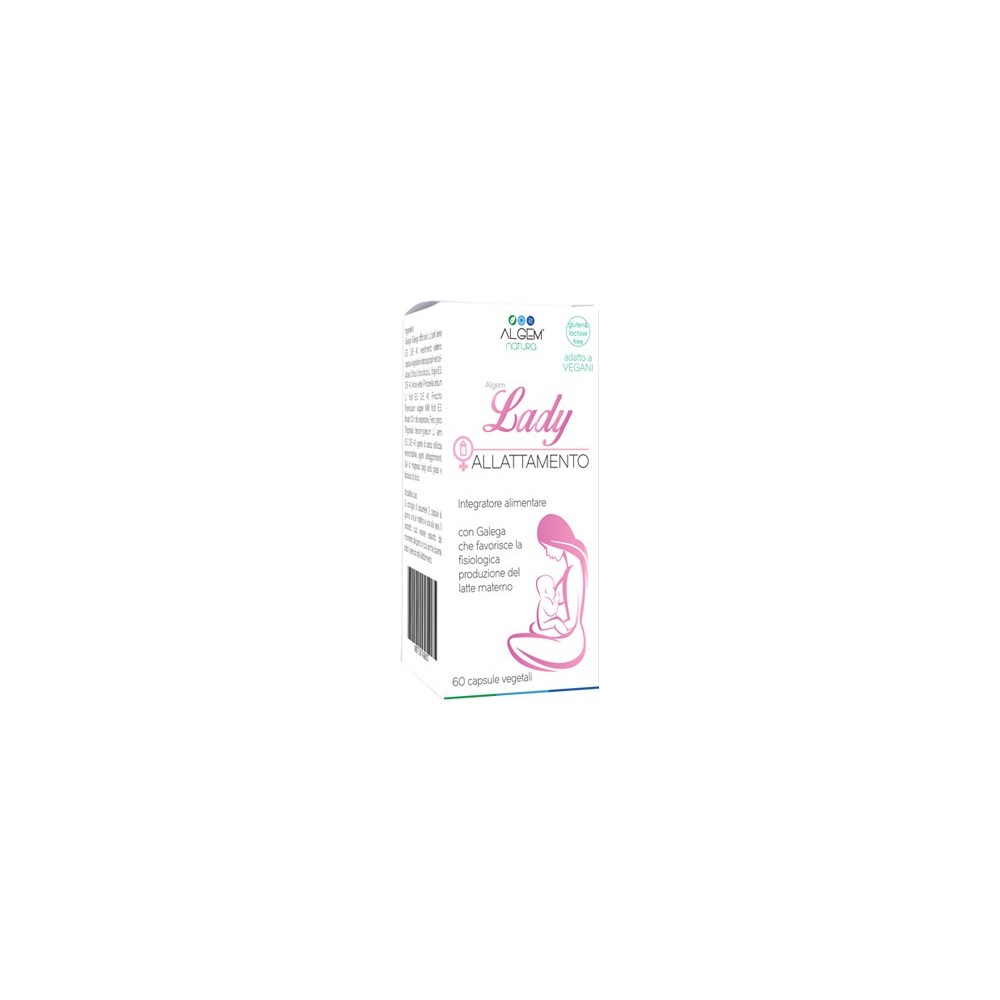 Lady Allattamento integratore alimentare 60 capsule Algem Natura