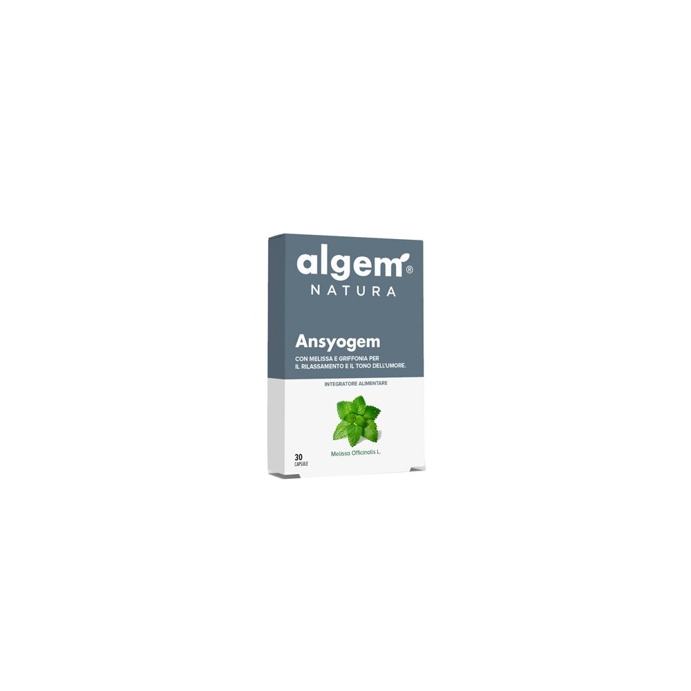 Ansyogem integratore alimentare 30 capsule Algem Natura