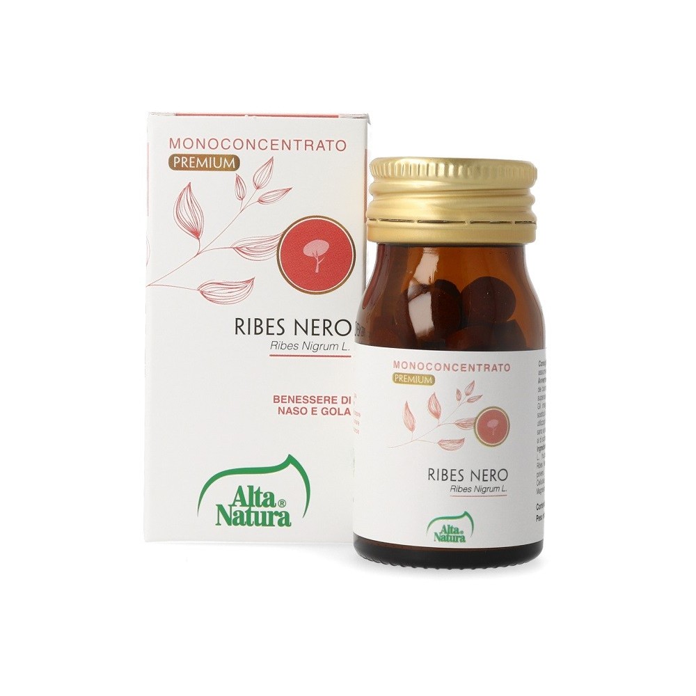 Ribes Nero 60 cpr da 500 mg integratore alimentare Alta Natura