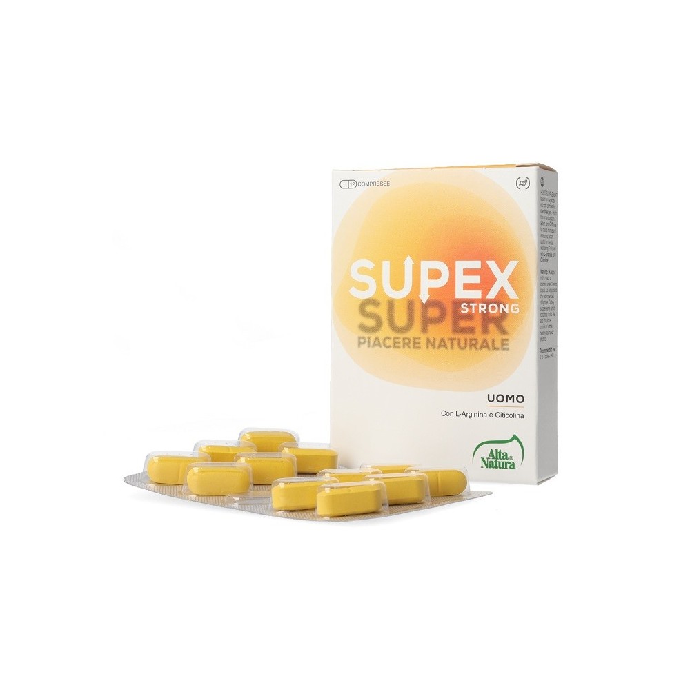 Supex Strong 12 cpr Alta Natura integratore Alimentare