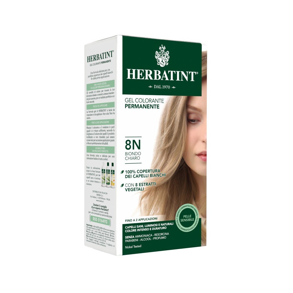 HERBATINT 8N BIONDO CHIARO 150 ML