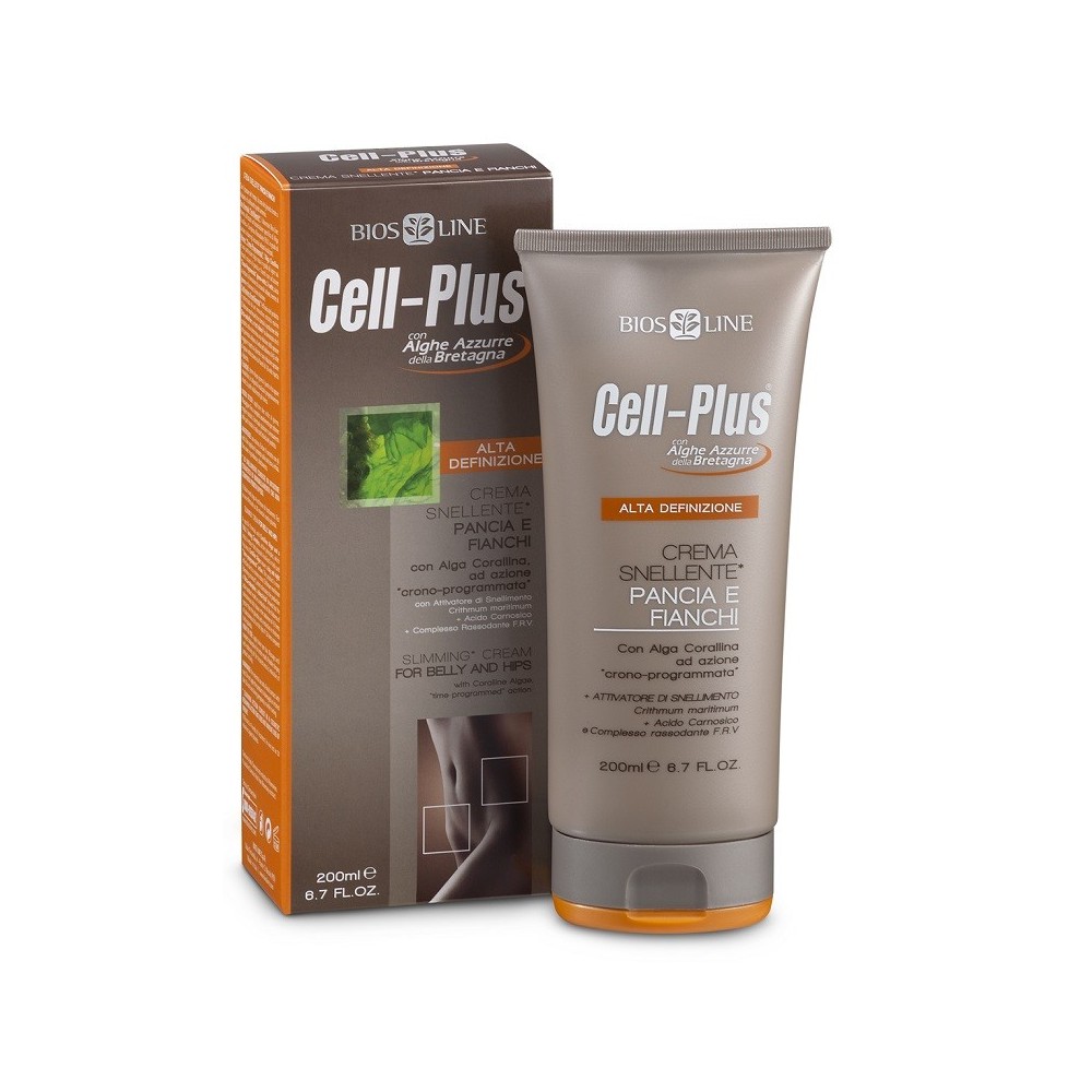 Cell-Plus Crema Snellente Pancia e Fianchi 200 ml Biosline