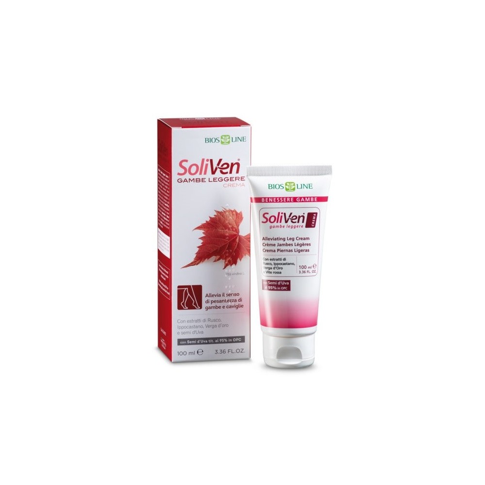 Crema SoliVen gambe leggere 100 ml Biosline