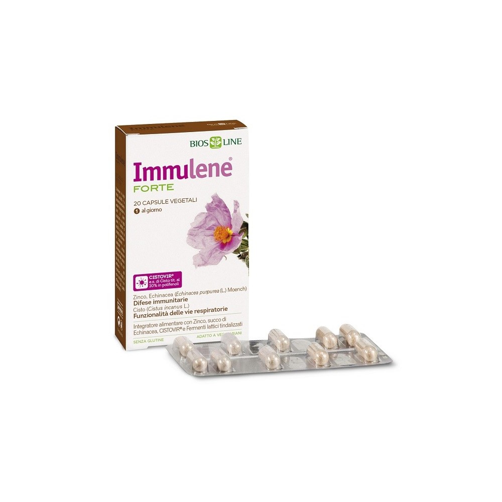 BIOSLINE IMMULENE FORTE 20 CAPSULE