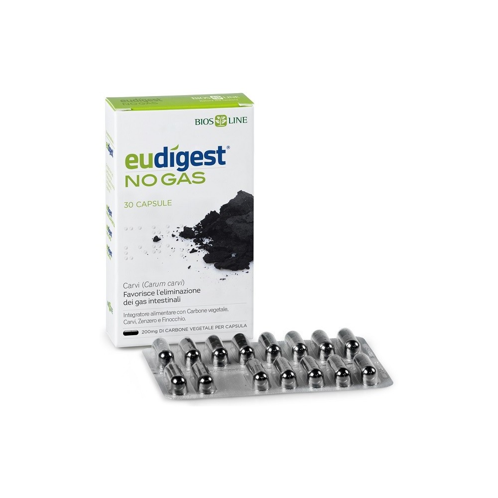 Eudigest No-Gas Integratore 30 cpr Biosline