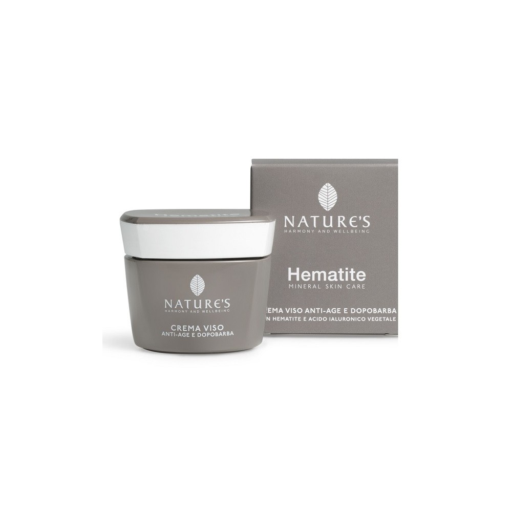 NATURE'S HEMATITE CREMA VISO ANTIAGE DOPOBARBA