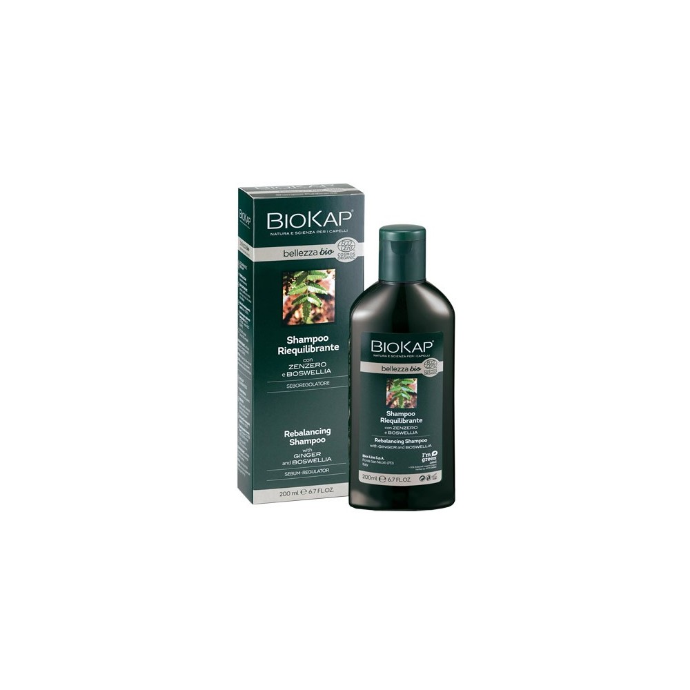 BIOKAP BELLEZZA BIO SHAMPOO RIEQUILIBRANTE COSMOS ECOCERT 200 ML BIOSLINE