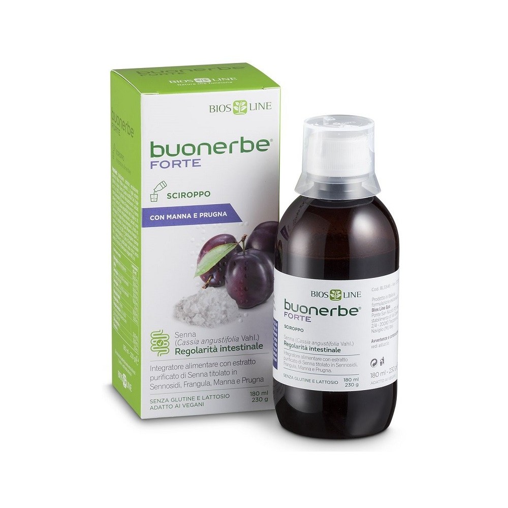 BuonErbe Forte Sciroppo 180ml Integratore Alimentare Bios Line