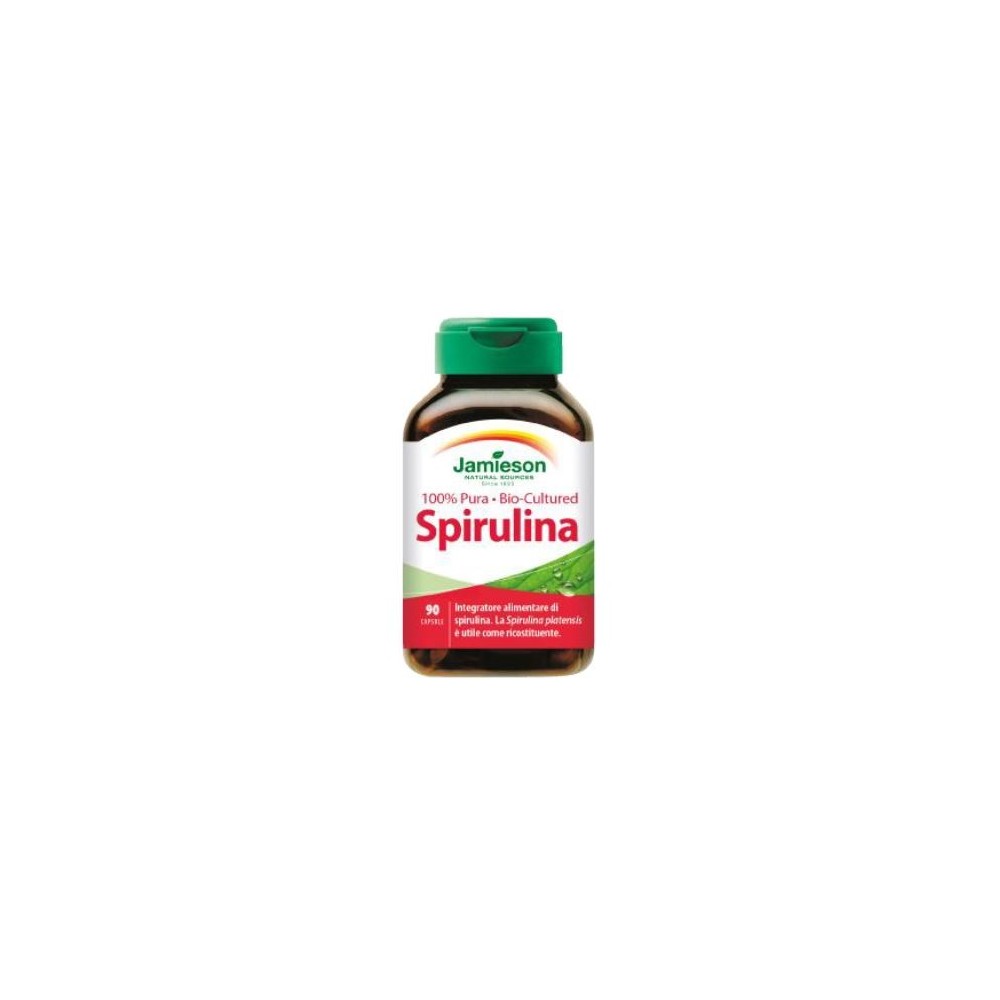 Spirulina integratore alimentare 90 capsule vegetali Biovita