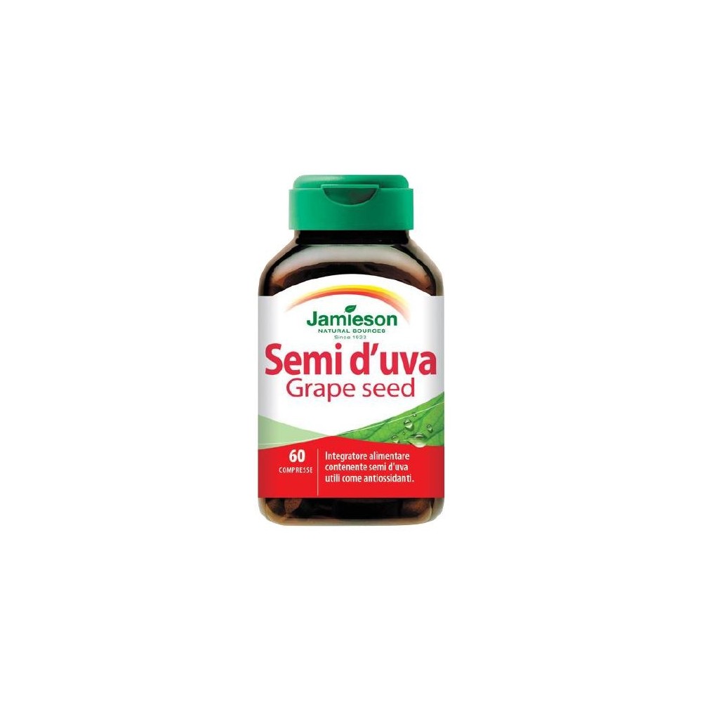 Semi d’uva integratore alimentare 60 compresse Biovita