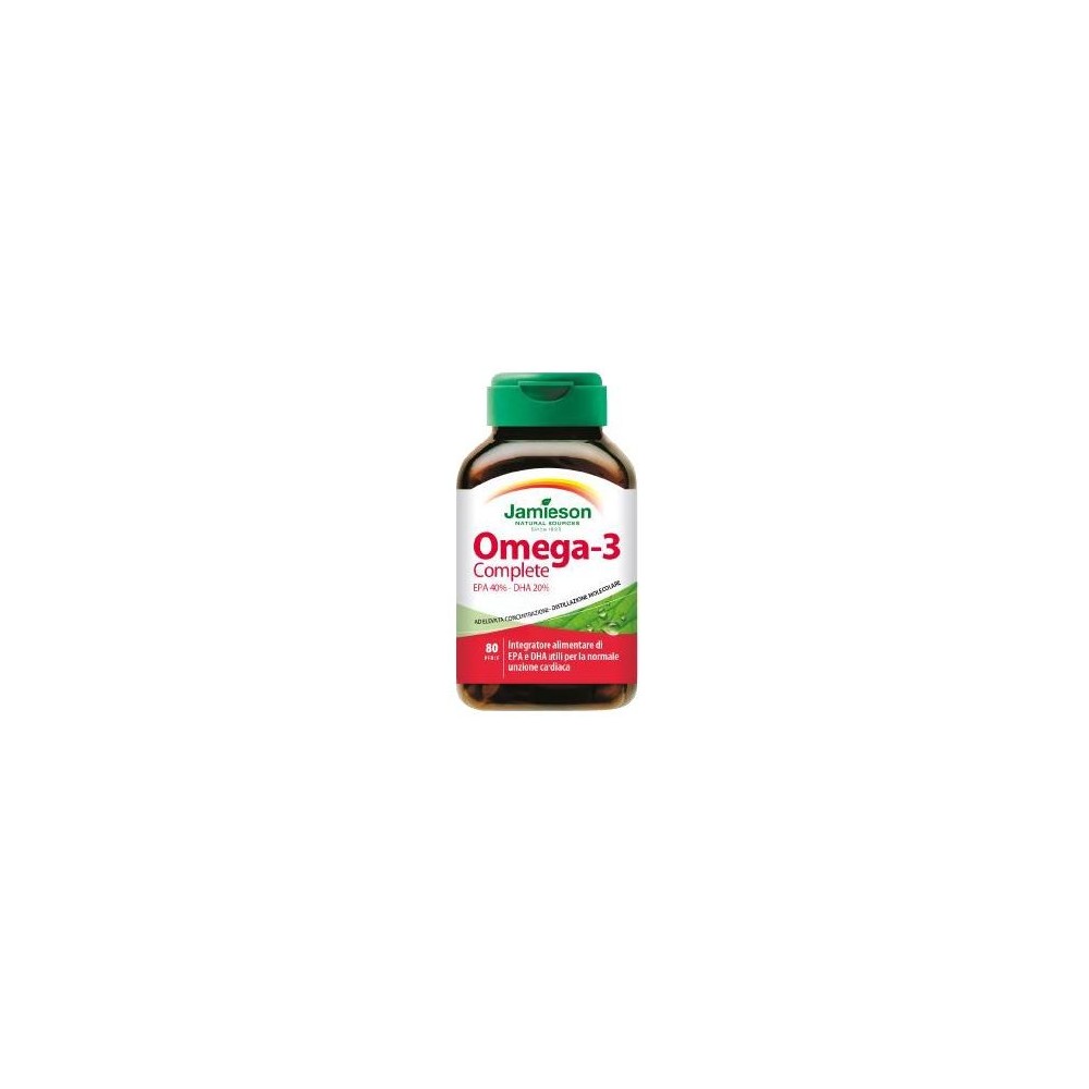 Omega 3 Complete integratore alimentare 80 softgels Biovita