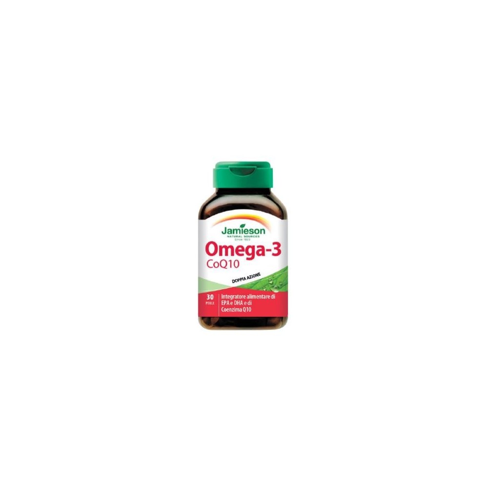 Omega 3 CoQ10 integratore alimentare 30 softgels Biovita