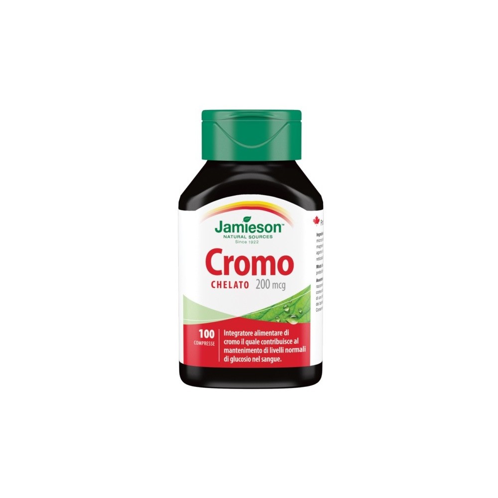 Cromo Chelato integratore alimentare 100 compresse Biovita