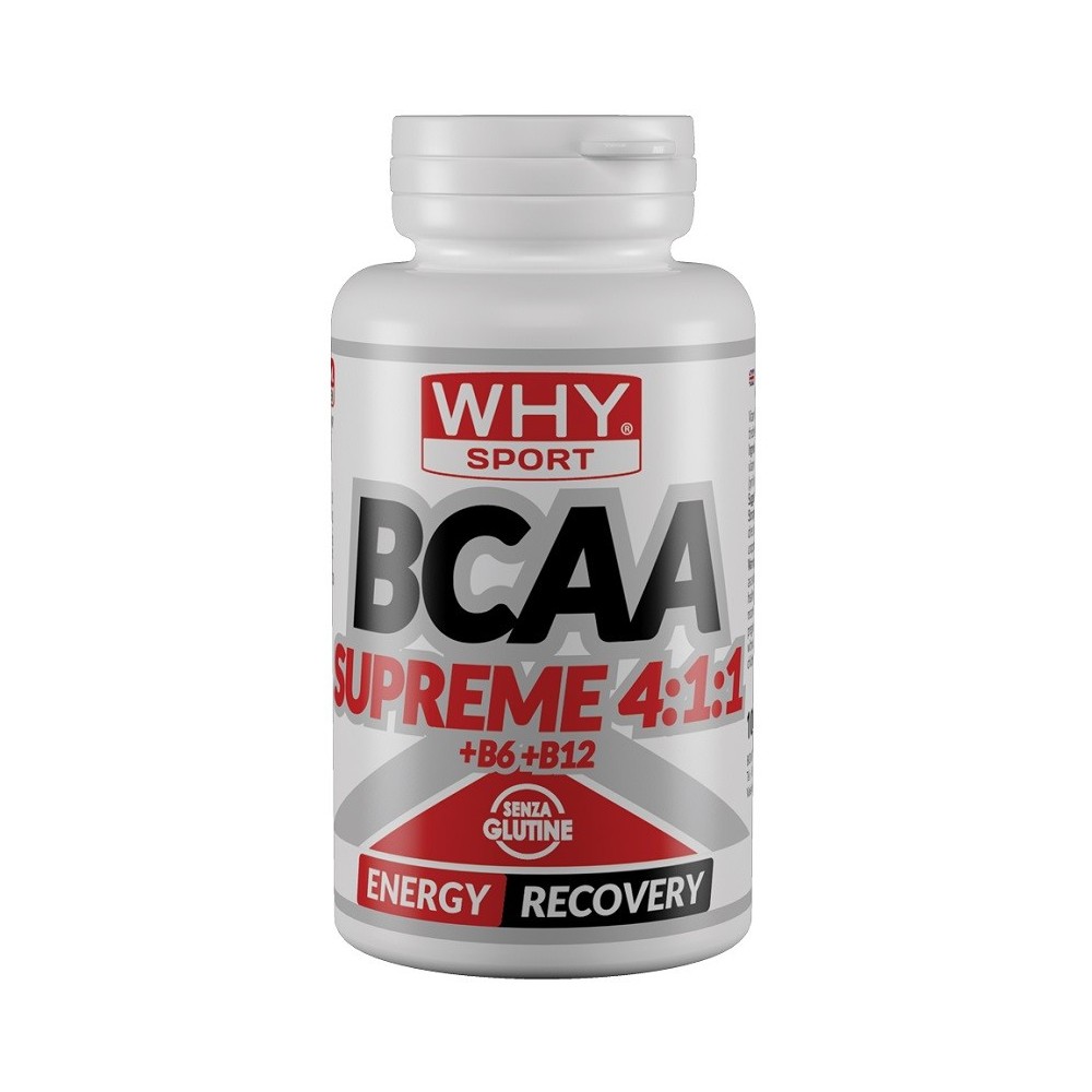 BCAA Supreme 4:1:1 integratore alimentare 100 compresse Biovita